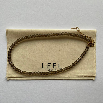 NEW YEAR RESET – RAUCHQUARZ NECKLACE