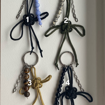 GEMSTONE KEY RING
