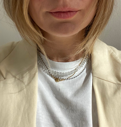 MINI QUARI NECKLACE für Klarheit & Energie