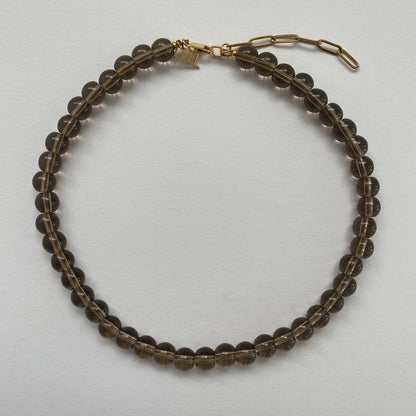 NEW YEAR RESET – RAUCHQUARZ NECKLACE