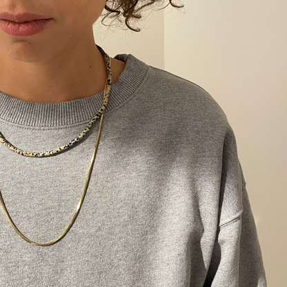 SQUARE SNAKE NECKLACE - Breite: 2,0 mm