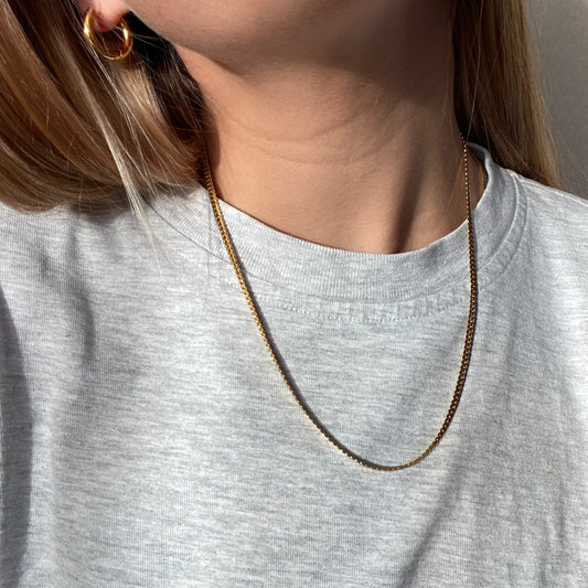 FLAT SNAKE NECKLACE