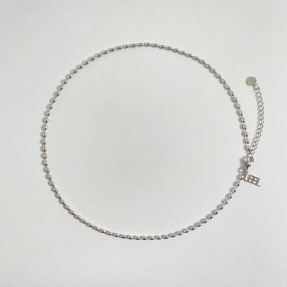 BUBBLE RICE NECKLACE