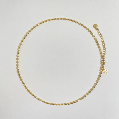 BUBBLE RICE NECKLACE