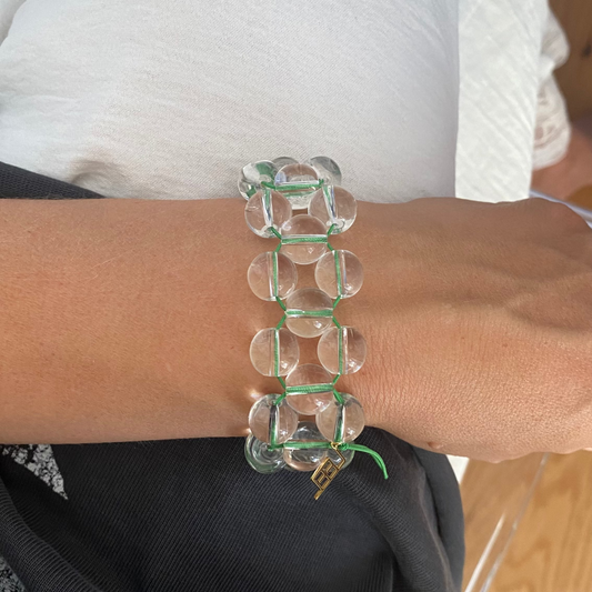 ELASTIC STATEMENT - CLEAR QUARTZ - *EINZELSTÜCK