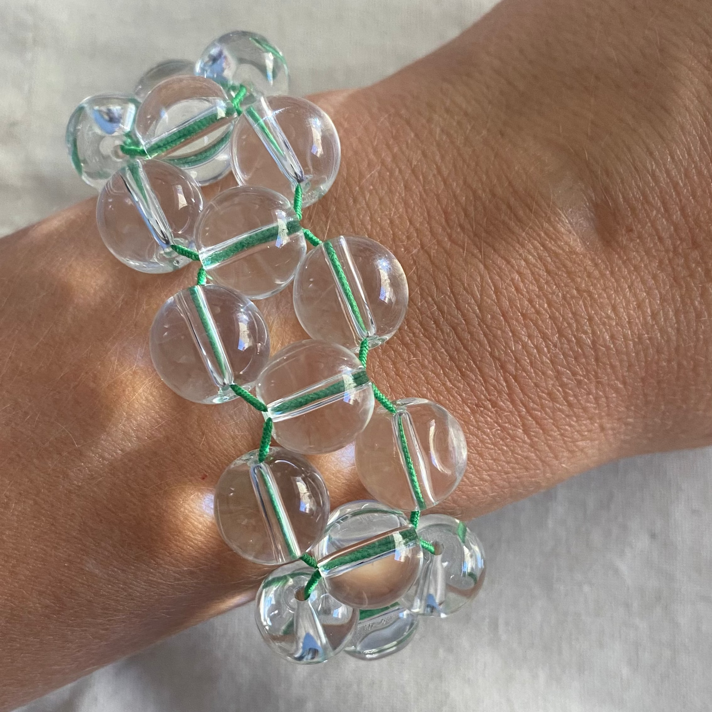 ELASTIC STATEMENT - CLEAR QUARTZ - *EINZELSTÜCK