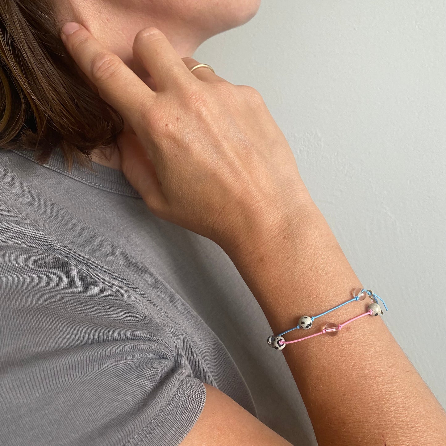 ELASTIC GEM BRACELET