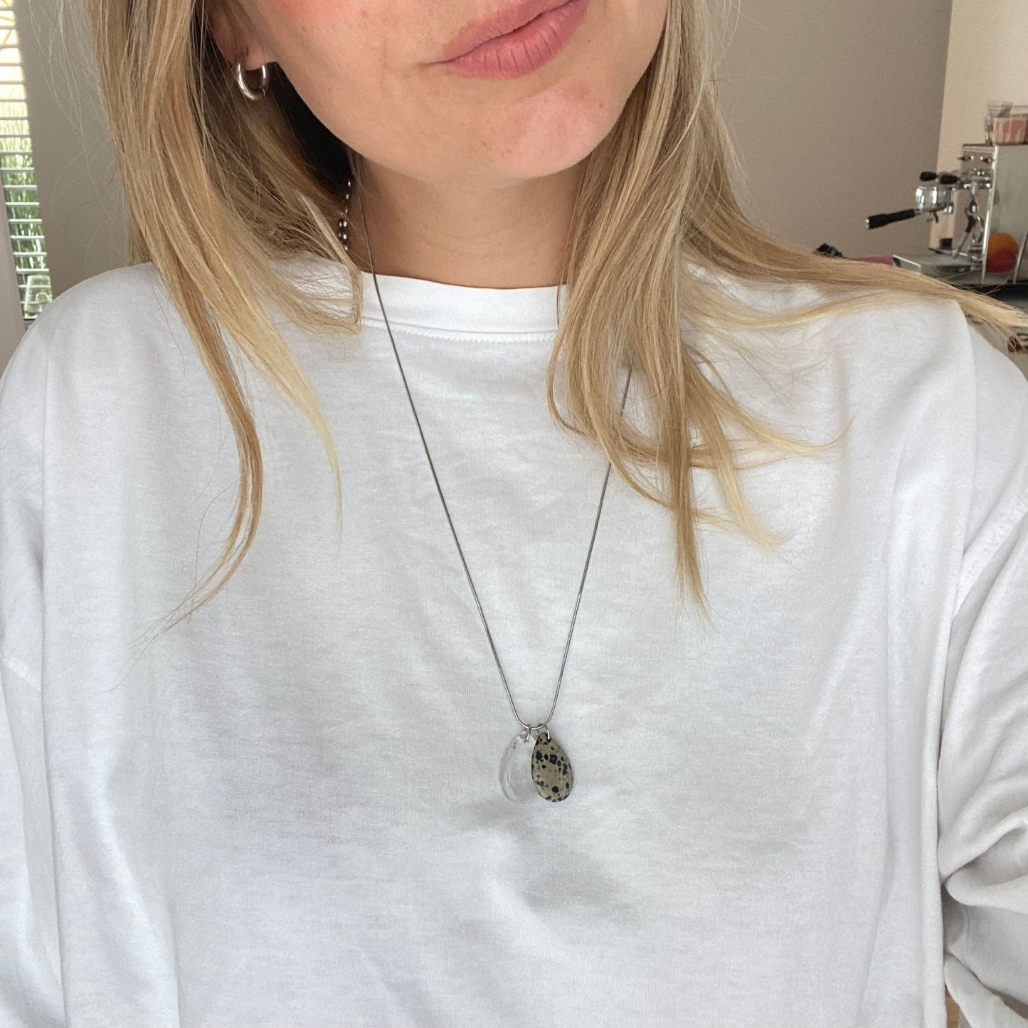 SQUARE SNAKE NECKLACE - Breite: 1,2 mm