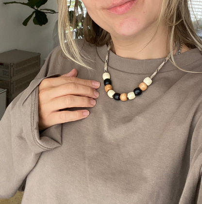 THE WOOD NECKLACE – MINI