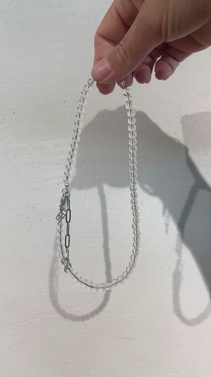 MINI QUARI NECKLACE für Klarheit & Energie