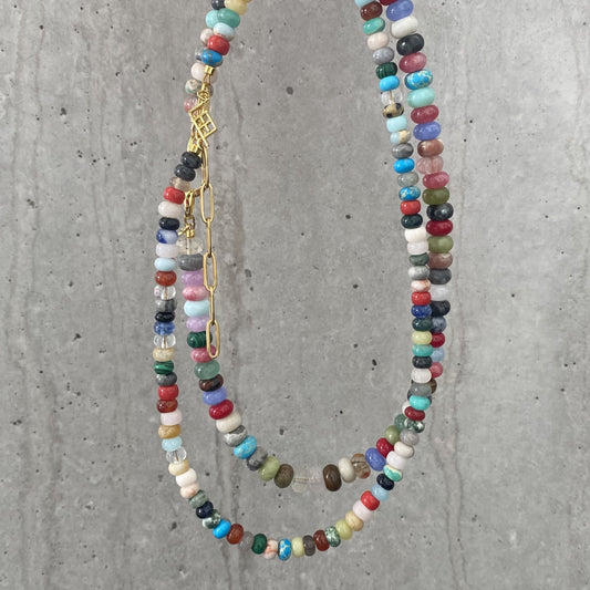 MINI MIXED GEMSTONES – NECKLACE für Sommer & Leichtigkeit